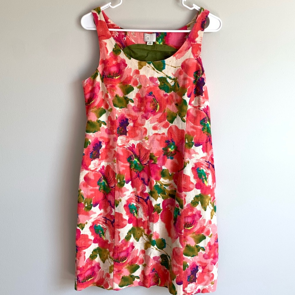 Anthropologie Floral Sundress size 6 nwot 9-h15